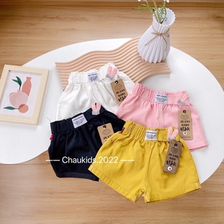 Quần short bé gái tai thỏ(9-23kg),quần sooc cho bé gái phong cách