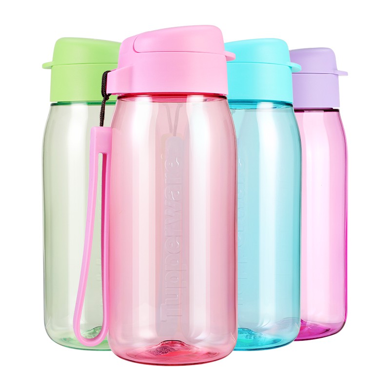 Bình Đựng Nước Lohas Tupperware  550ml nhựa nguyên sinh an toàn cho sức khỏe TU12