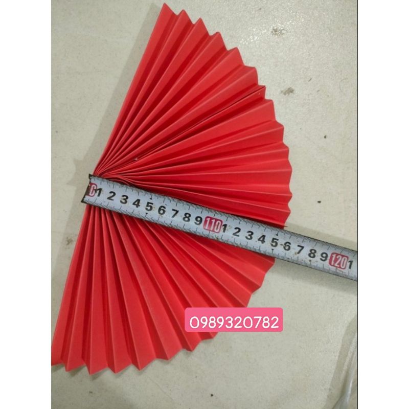 Rẻ quạt, quạt giấy làm oản, tháp bánh, trang trí, decor siêu đẹp