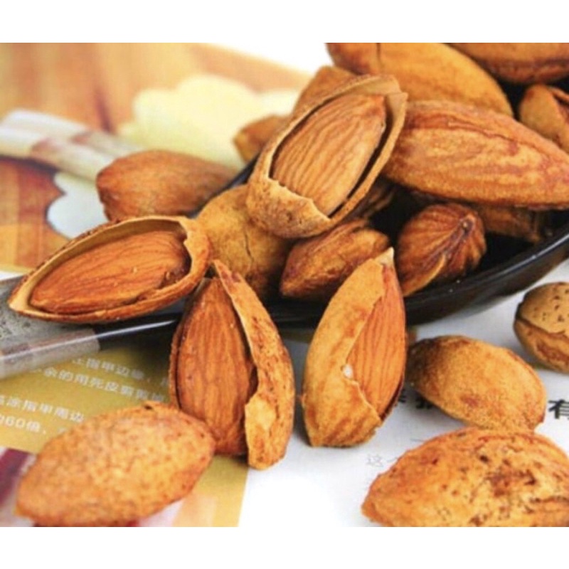 Hạnh Nhân Mỹ Sấy Bơ Vỏ Mõng 500gr