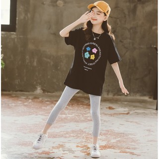 Áo giấu quần phom rộng bé gái size đại 26-->47kg m062