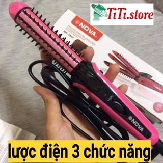 Lược điện đa năng nova 3in1
