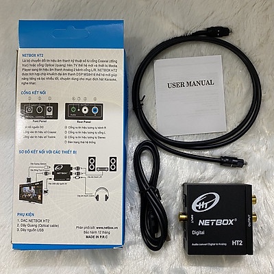 Bộ Chuyển Đổi Quang Học OPTICAL Ra Tín Hiệu AV PANABOX AUDIO PA-88 Tiếng To,Sạch. Hỗ Trợ AV Hoa Sen và AV 3.5mm