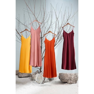 Đầm lụa 2 dây - Slipdress cami dress