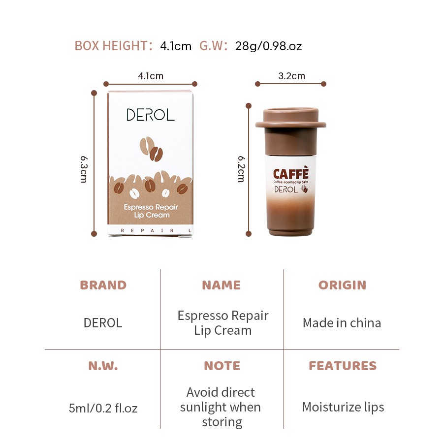 Son Dưỡng Môi Derol 100% Collagen Chính Hãng