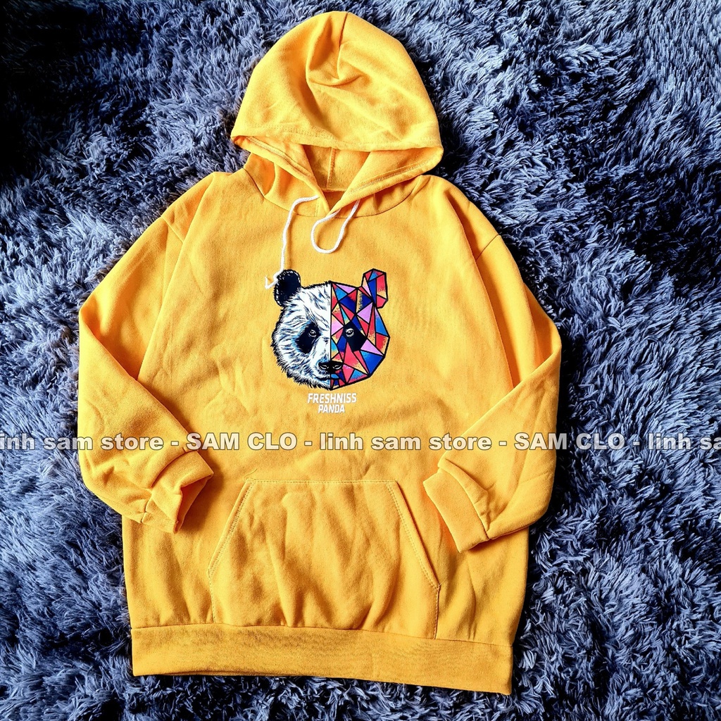Áo khoác nỉ nữ SAM CLO hoodie chui có mũ NỈ 1 LỚP tay dài thu đông freesize dáng unisex