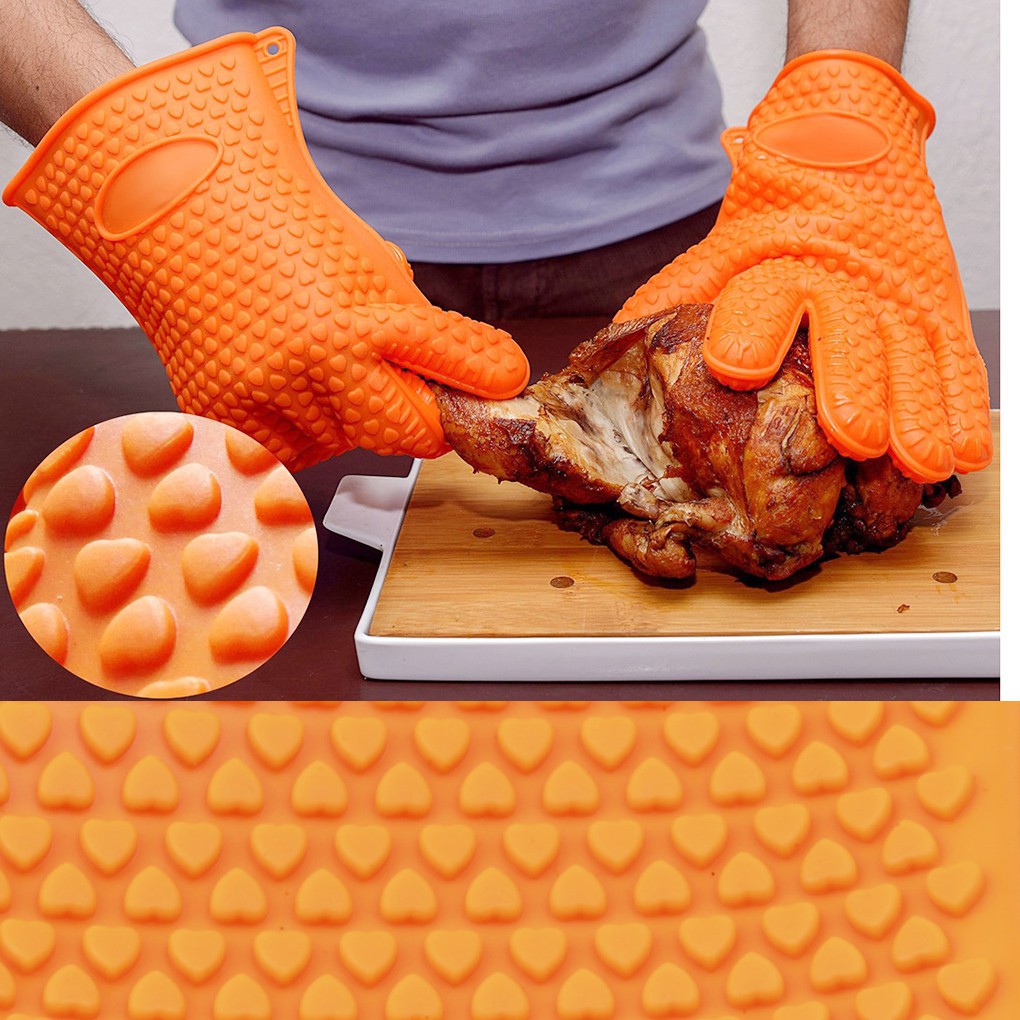 Bao tay làm bếp/nướng bánh chất liệu silicone