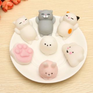 Combo 10 Squishy Mochi Động Vật mềm dẻo dễ thương