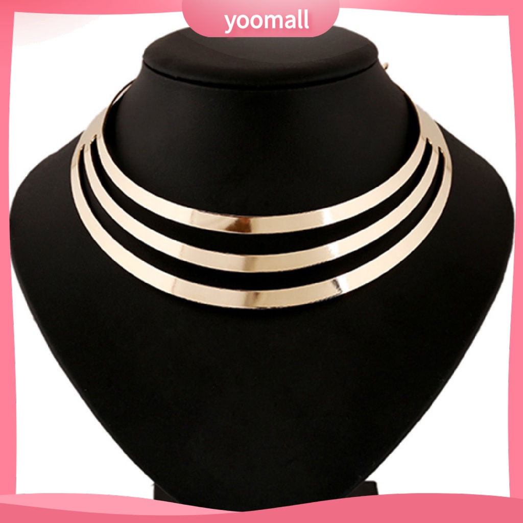 Vòng Cổ Nhiều Lớp Bằng Hợp Kim Chống Thấm Nước Độc Đáo Thời Trang