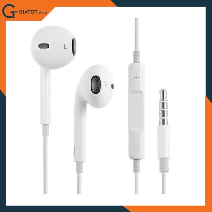 Tai nghe nhét tai có míc và chân cắm 3.5mm mới