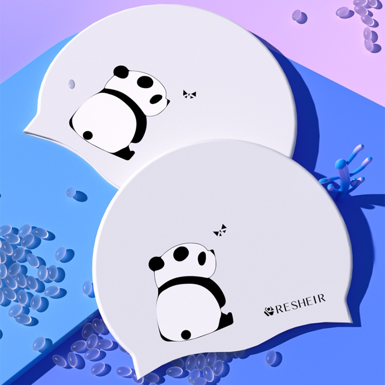 Mũ bơi WINMAX silicone chống thấm nước họa tiết đáng yêu dành cho trẻ em