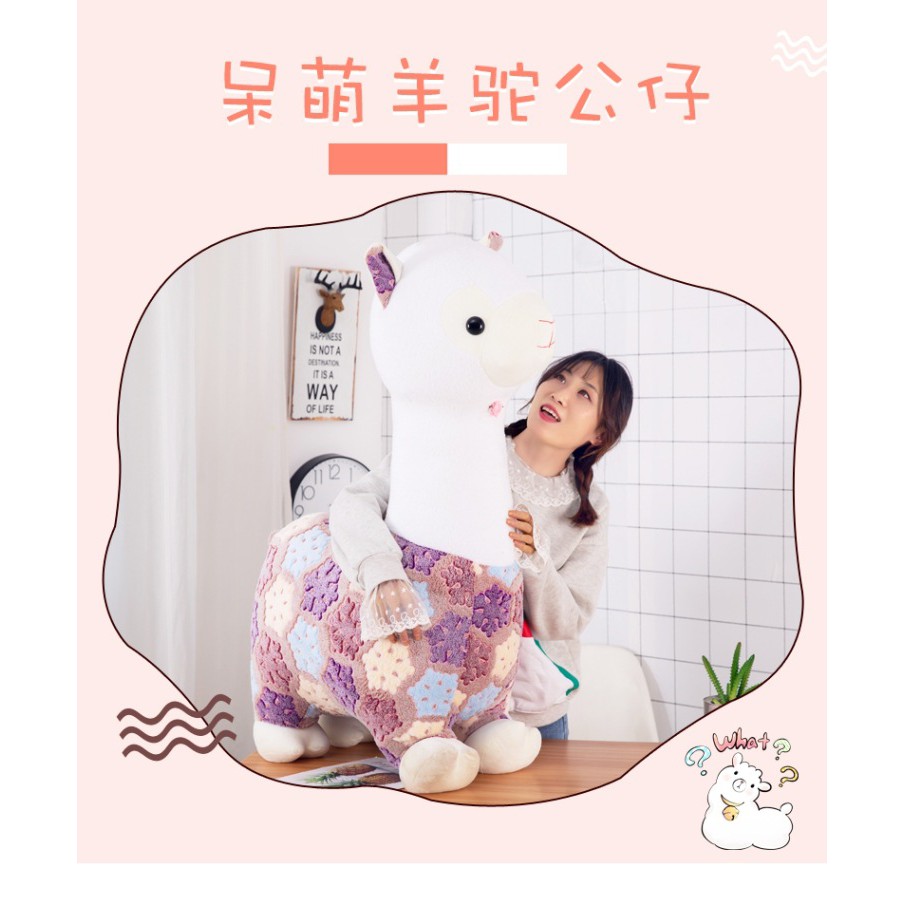 Mới Thú Nhồi Bông Hình Lạc Đà Alpaca Xinh Xắn