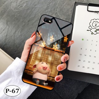 Ốp lưng kính Oppo A1K- hình 3D