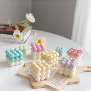 Nến thơm handmade hình rubik