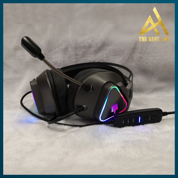 Tai Nghe Chụp Tai Gaming Có Dây Led RGB Headphone Có Mic Zidli ZH27 7.1 - Tai Nghe Máy Tính Laptop Chơi Game