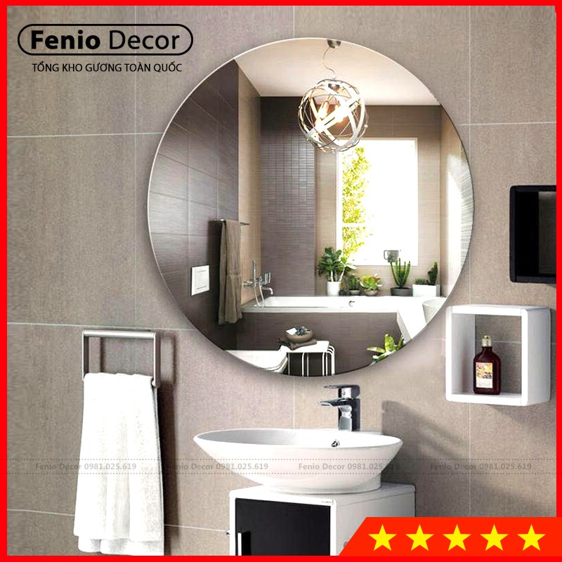 Gương nhà tắm, gương soi phòng tắm cao cấp