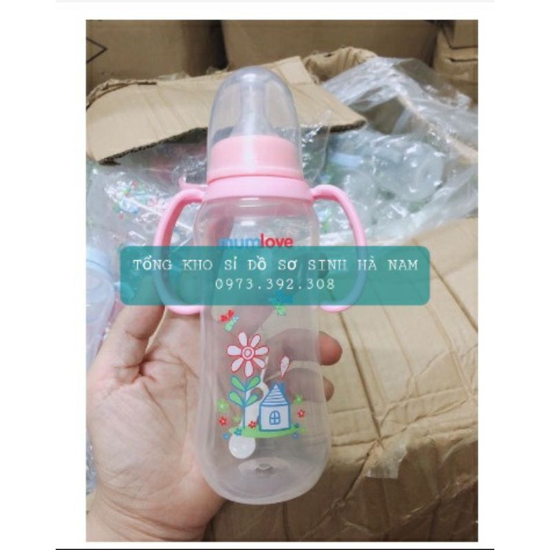 Bình Sữa Cổ Hẹp Mumlove Cho Bé 150ml/300ml
