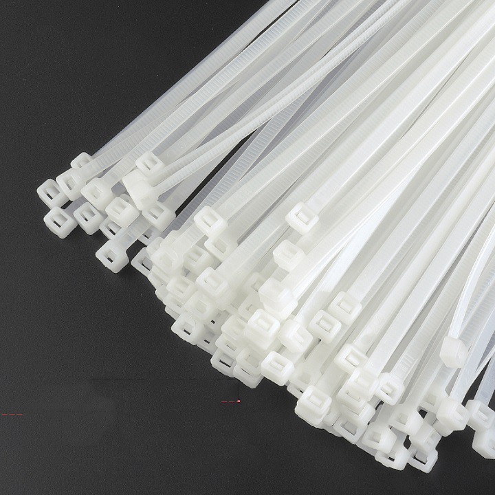 Túi 100 dây thít nhựa kích thước 15cm, Dây thít cáp, gút cáp nhựa (Nylon cable tie)