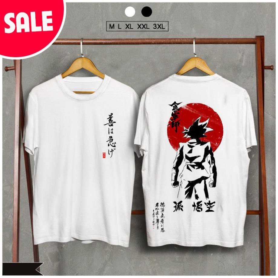 🔥HOT🔥 áo thun Unisex in hình Goku đẹp - áo phông Bảy viên ngọc rồng cực chất / uy tín chất lượng