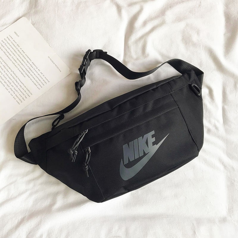 Túi Đeo Chéo Thể Thao Vải Canvas Cỡ Lớn In Logo Nike Thời Trang