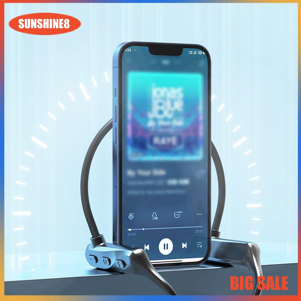 【SUN】Bone Conduction Wireless Headset Wireless Waterproof Ear-mounted Headphones