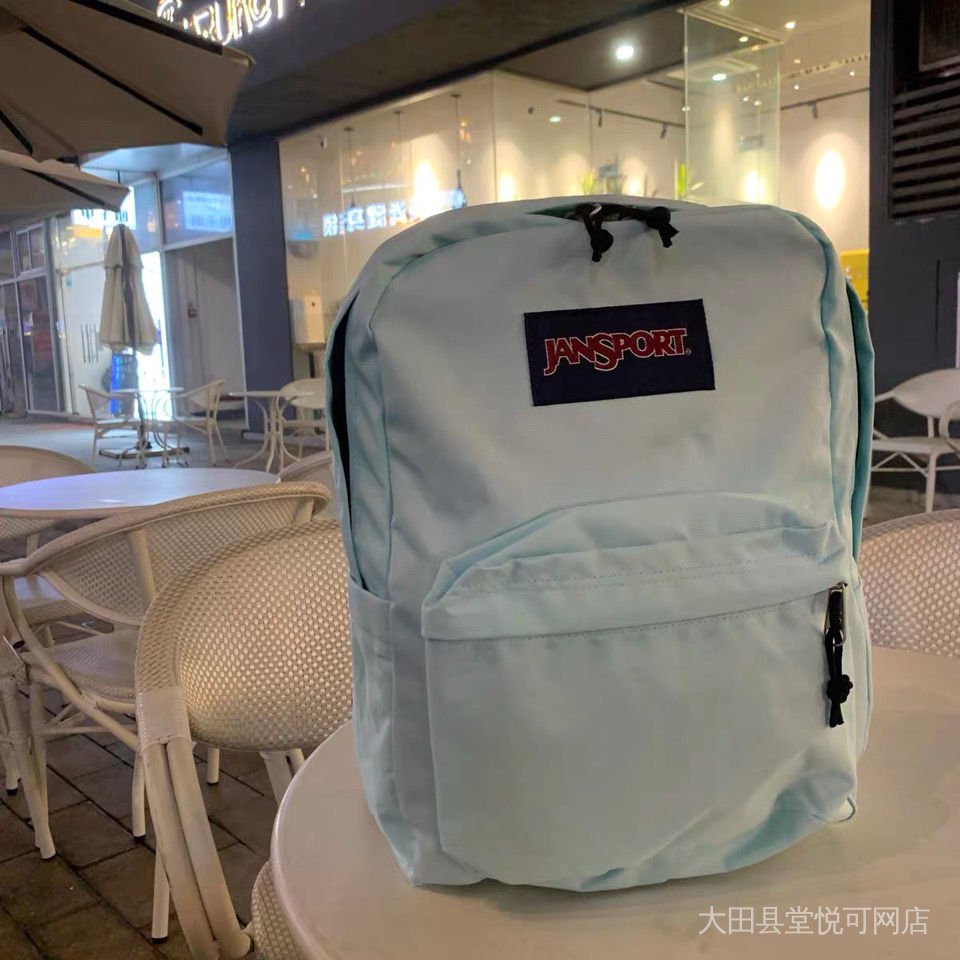 JANSPORT Ba Lô Du Lịch / Đi Học Chính Hãng Chống Thấm Nước Phong Cách Thời Trang Dành Cho Nam Và Nữ AWQG