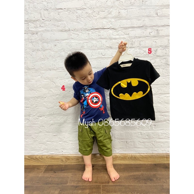 Áo phông bé trai Marvel