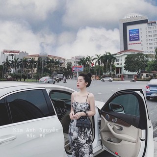 (HOT)  Đầm Maxi Lụa Loang , Váy 2 Dây loang
