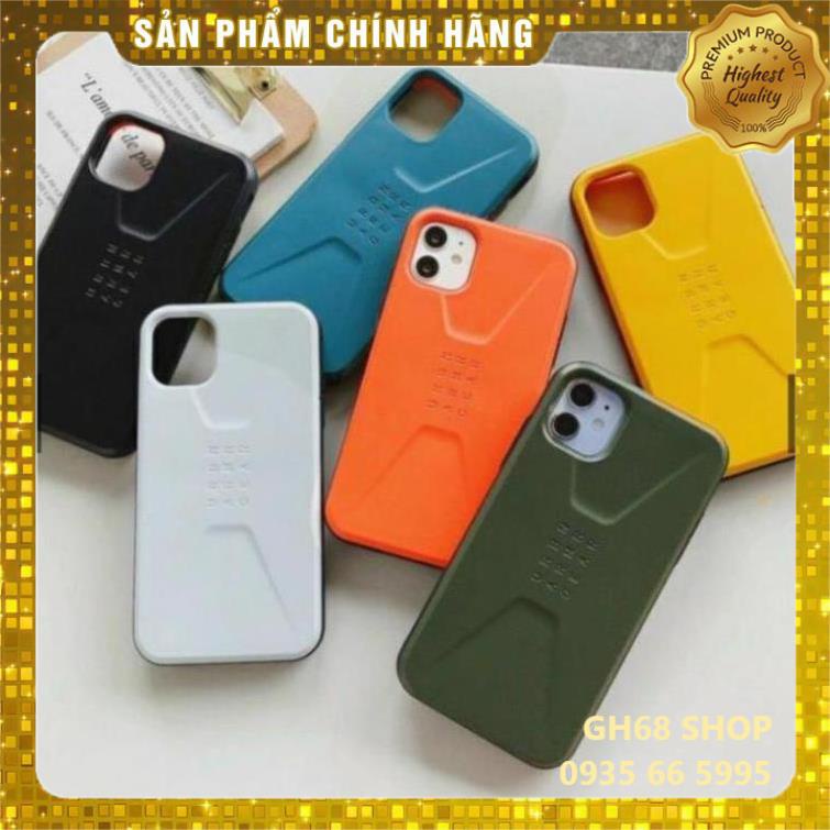ỐP LƯNG CHỐNG SỐC UAG cho iPhone X/XS/11/12 mini/pro/promax UAG Civilian 1:1 siêu đẹp