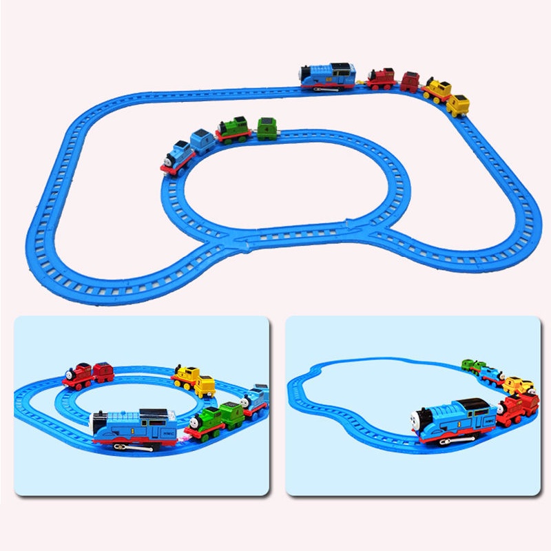 Set 40 Món Đồ Chơi Xe Lửa Thomas Và Những Người Bạn Bằng Kim Loại Nam Châm