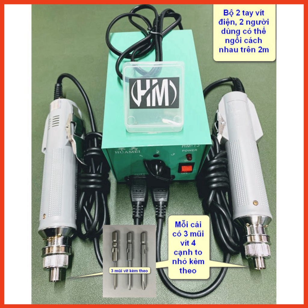 Mũi vít tua vít điện 6 kiểu đầu