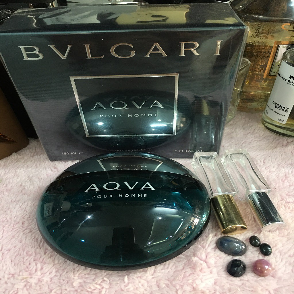 [Mẩu Thử] Nước Hoa Nam Bvlgari Aqva Pour Homme