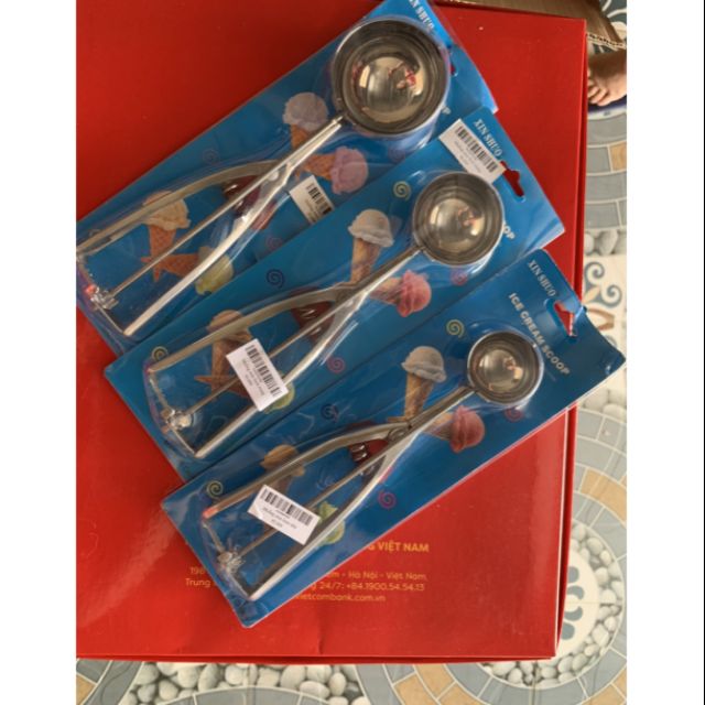 Muỗng múc kem size to