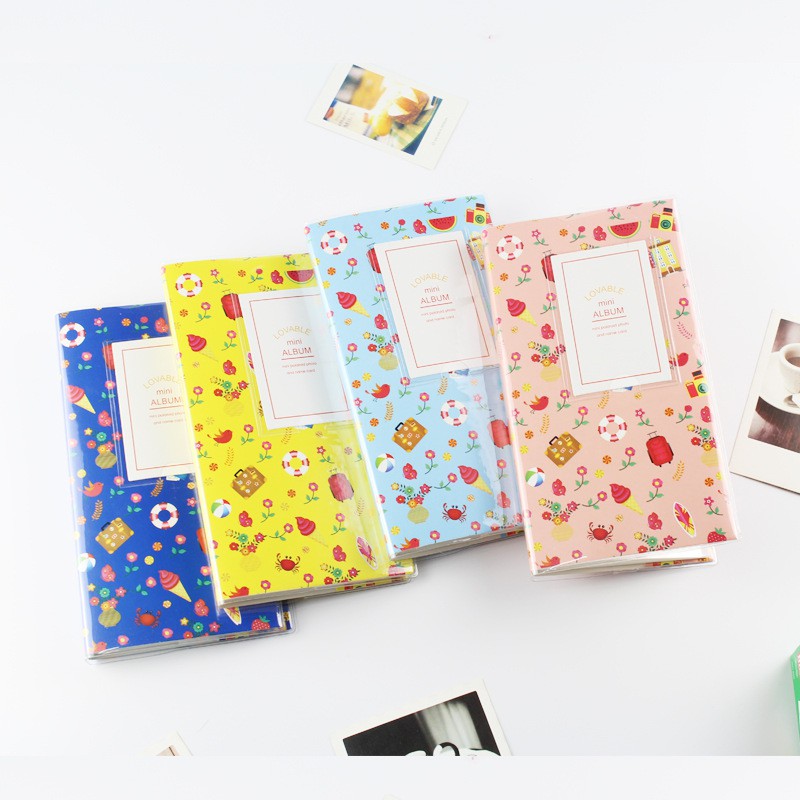 Album Ảnh Mini Instax 6x9 (85 tấm) Hình Cà Rem Sắc Màu