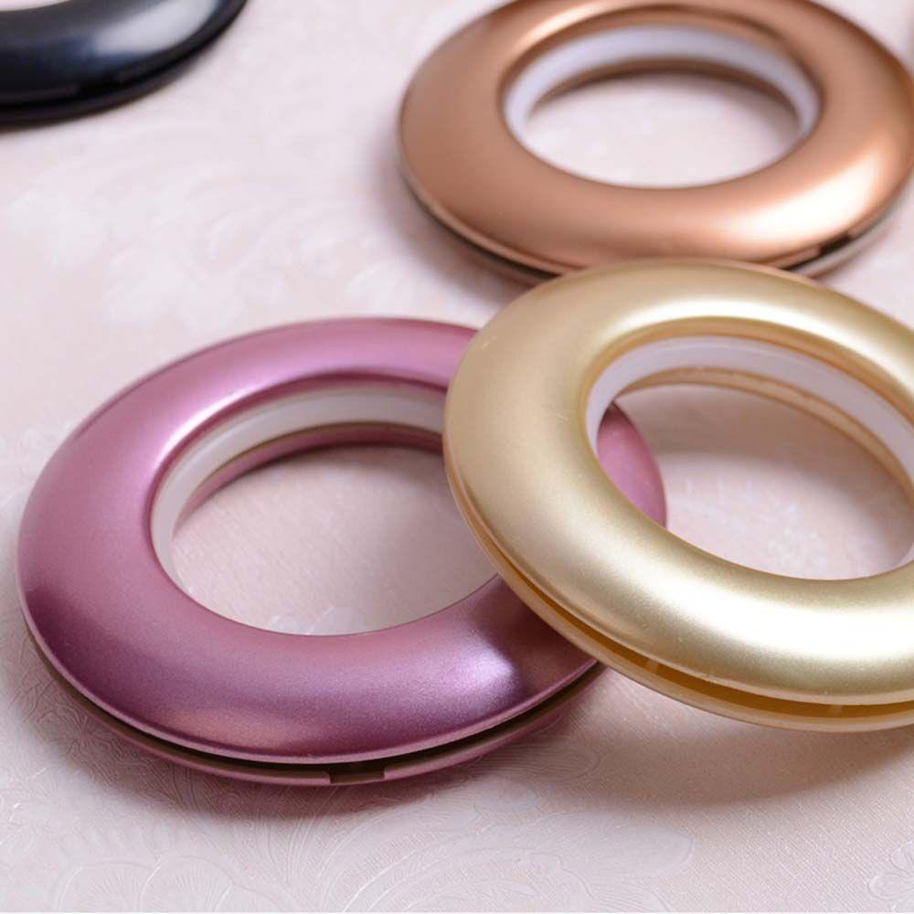 Vòng Khoen Tròn Gắn Rèm Cửa Chống Ồn 9 Màu Sắc Tiện Dụng
