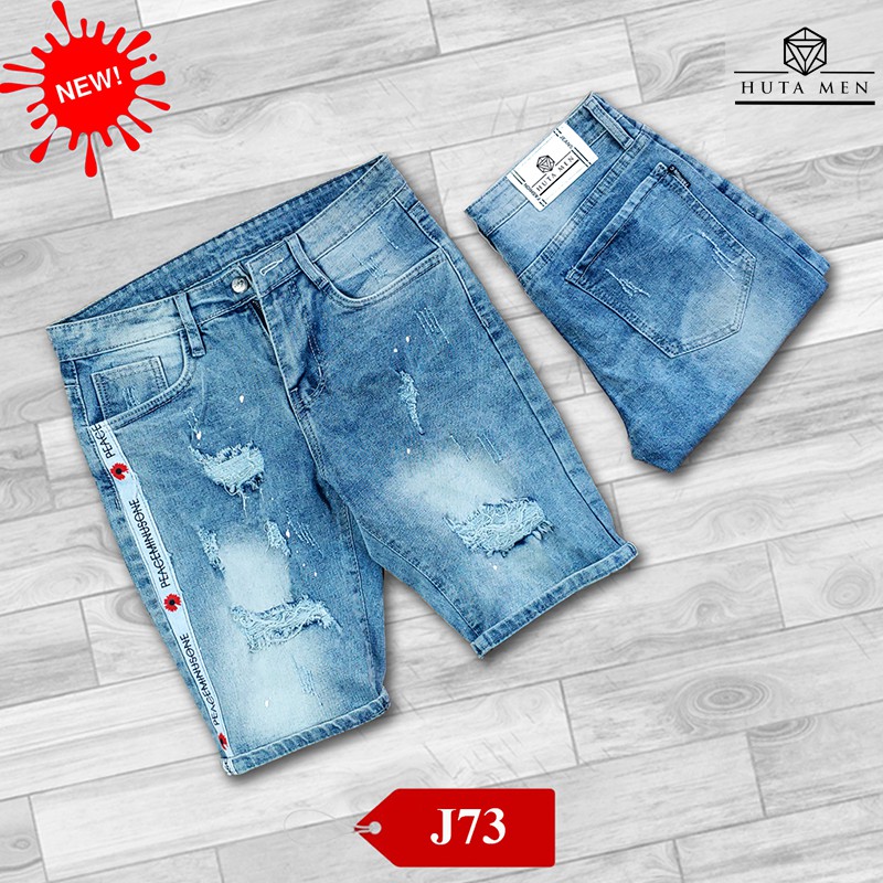 QUẦN BÒ NGỐ NAM, SHORT JEAN CO DÃN, DÀY DẶN, HÀNG VNXK J73 | BigBuy360 - bigbuy360.vn