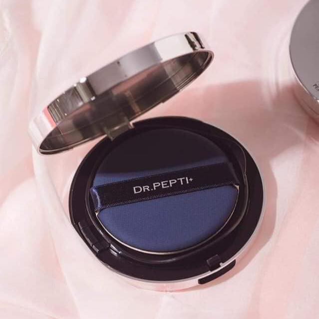Phấn nén Dr.pepti chống nắng dưỡng trắng da chống lão hoá