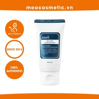 Kem dưỡng Klairs Rich Moist Soothing Cream 80ml