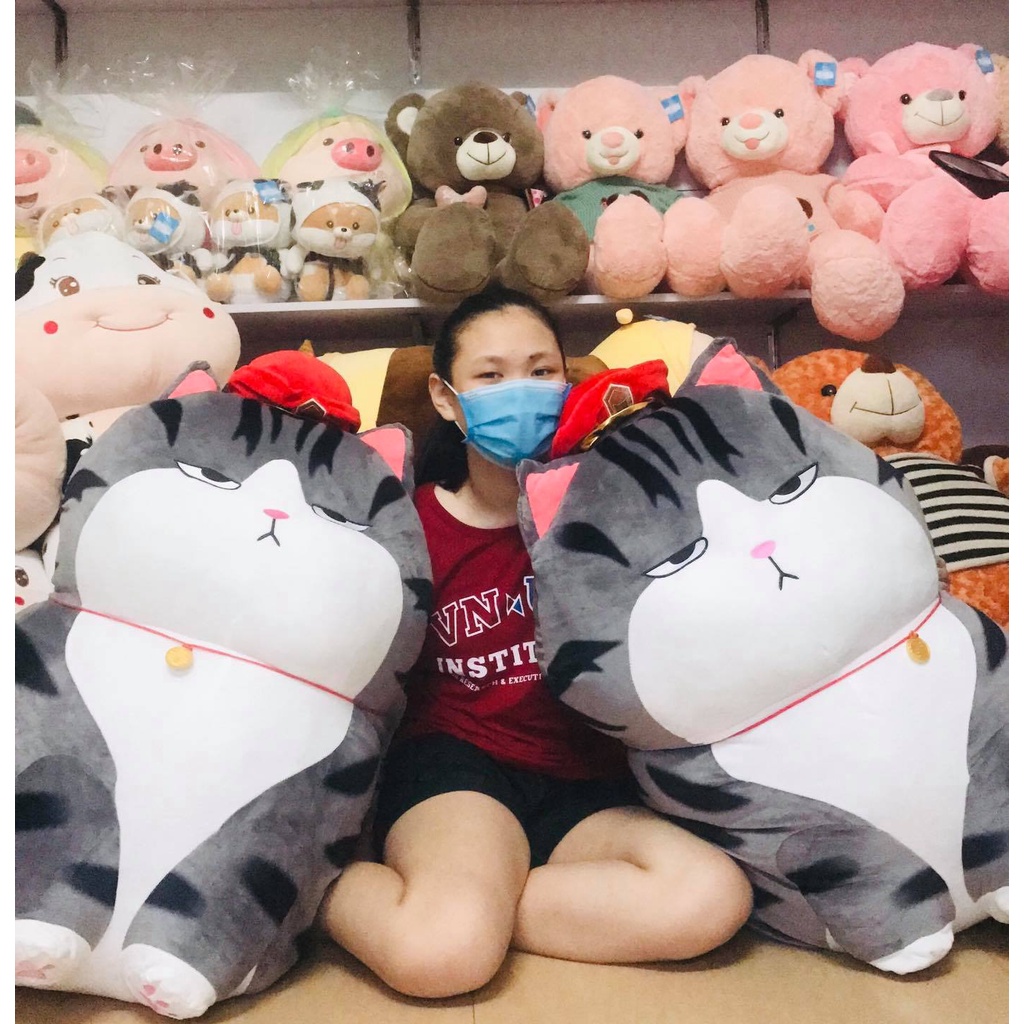 Gấu thú nhồi bông mèo hoàng thượng [Ảnh thật - Đủ Size] - MỚI