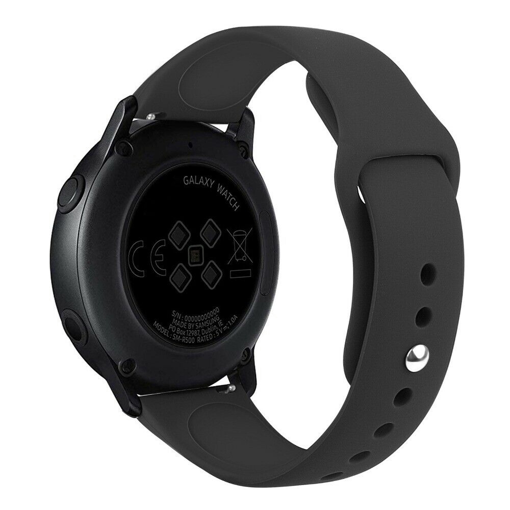 Dây đeo cao su mềm 42mm cho đồng hồ Samsung Galaxy Watch Active
