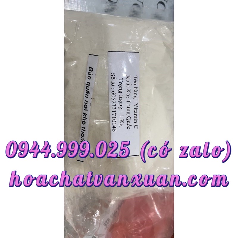 Vitamin C túi 1kg ascorbic ACD bột vitamin C tinh khiết L-ascorbic aci d