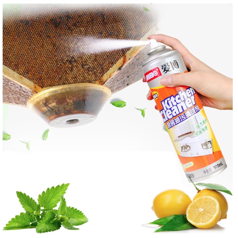 CHAI XỊT VỆ SINH NHÀ BẾP KITCHEN CLEANER AIBO