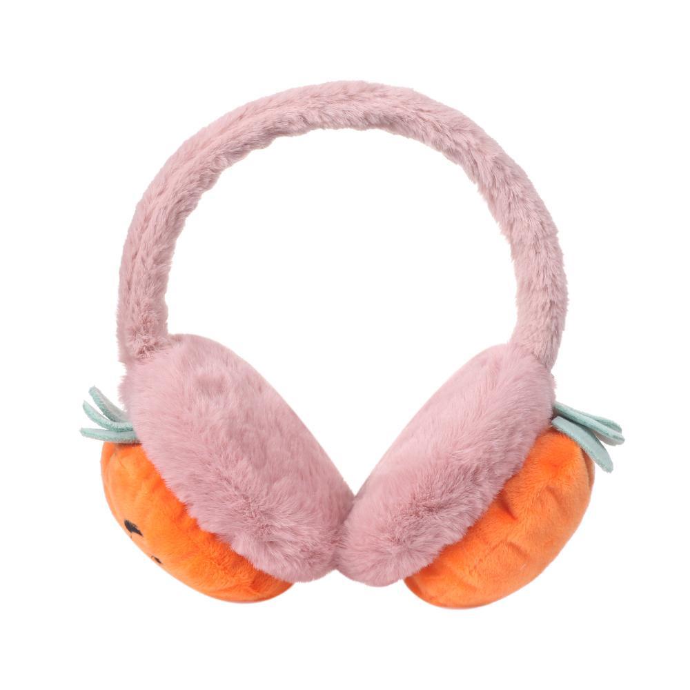 Bịt Tai Giữ Ấm Mùa Đông Thêu Họa Tiết Trái Cây Hoạt Hình Cho Bé