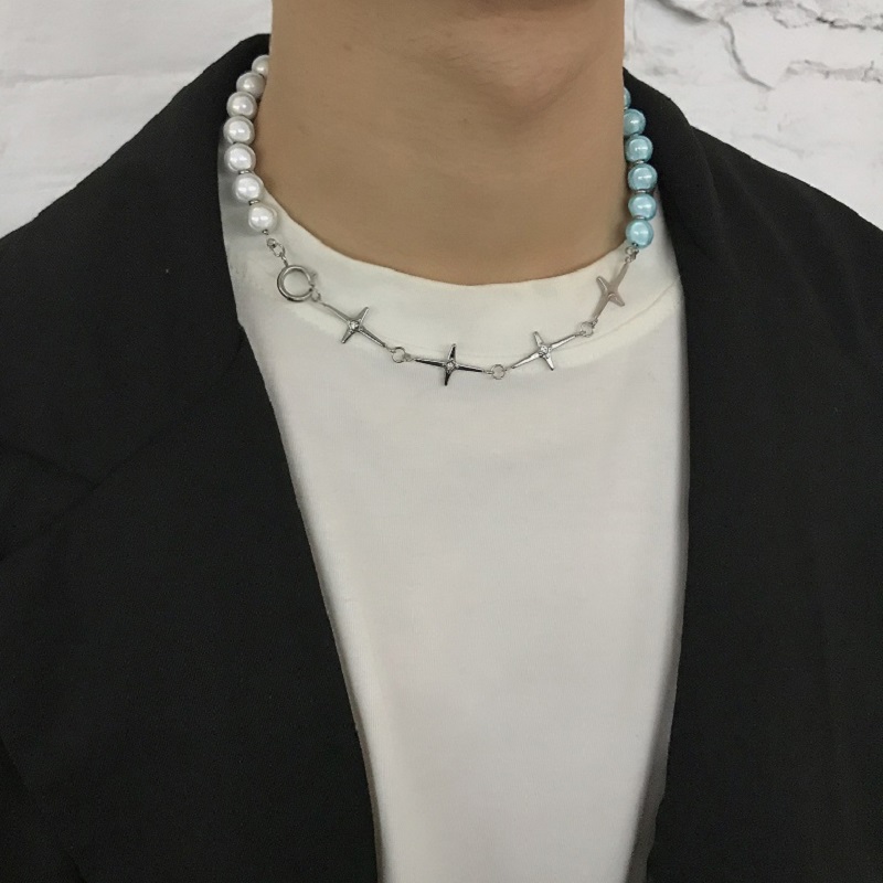 vòng cổ Hợp Kim Đính Ngọc Trai Nhân Tạo Sang Trọng Cho Nữ