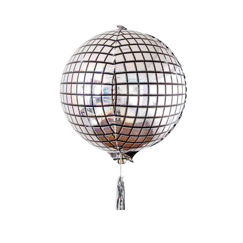 Bóng bay trang trí sinh nhật, bóng bay 4D size 24'' siêu bắt sáng Họa tiết disco, Vân đá MH011