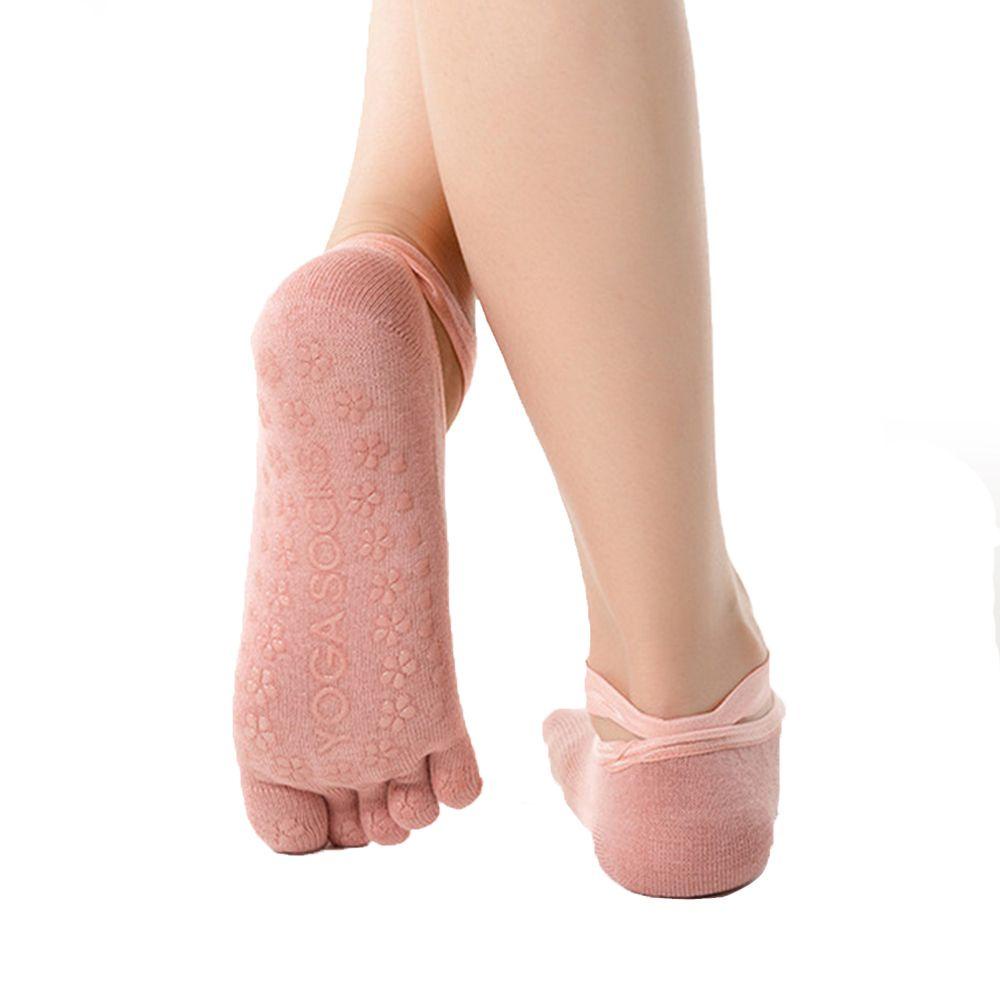 Tất Cotton 5 Ngón Chống Trượt Phong Cách Thể Thao Cho Nữ