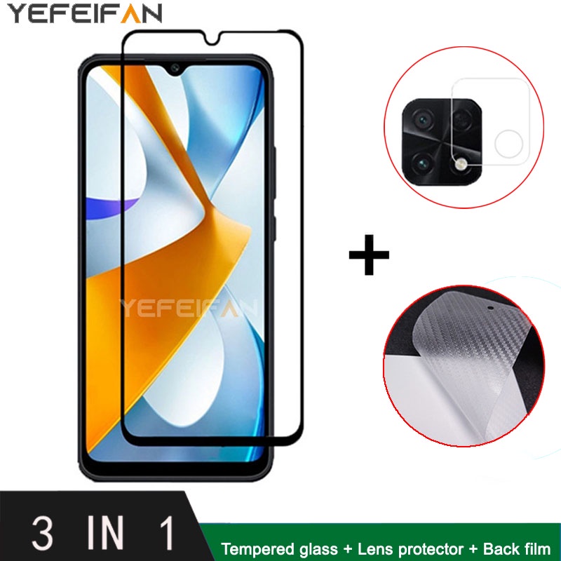 Kính Cường Lực POCO C40 Cho Xiaomi POCO X4 F4 GT M4 Pro 5G Redmi Note 11 Pro + 5G 11S Bảo Vệ Màn Hình