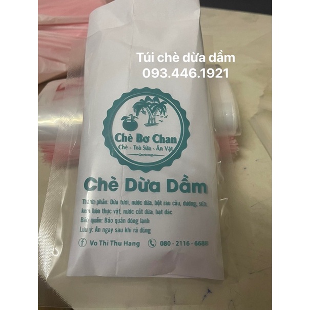 túi đựng chè in theo yêu cầu, in túi chè có đáy đứng, túi chè liên đáy đứng, túi chè sầu, túi chè dừa, túi chè thốt nốt