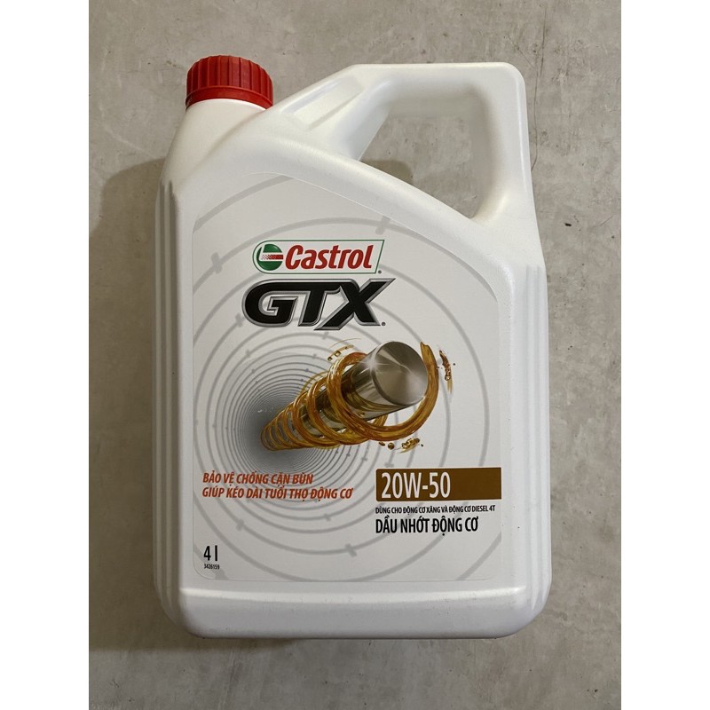 Dầu nhớt CASTROL GTX 20w50