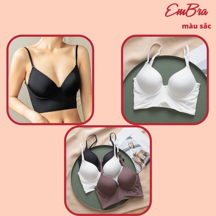 Áo bra lưng thấp quả có gọng cao cấp EmBra EBALB22